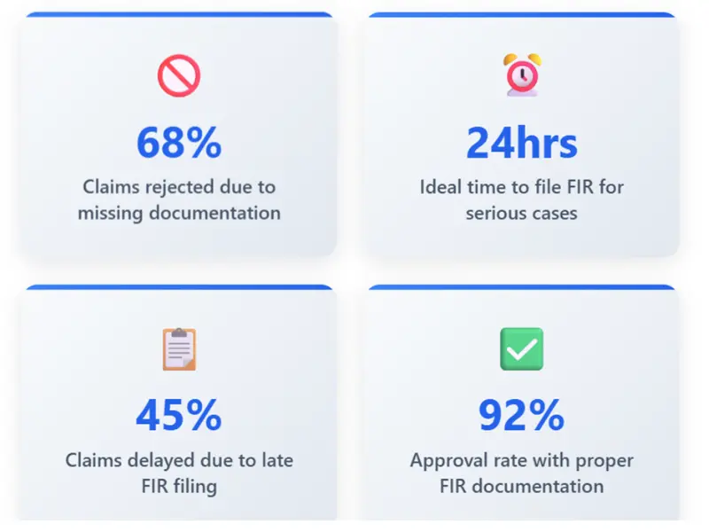 "Common mistakes to avoid when filing FIR for insurance claims"