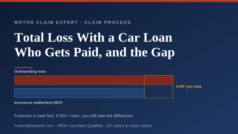 Total Loss With a Car Loan: Who Gets Paid, and the Gap That Catches You